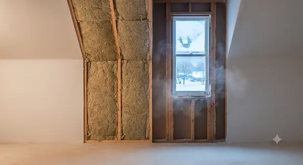 Insulation saving energy
